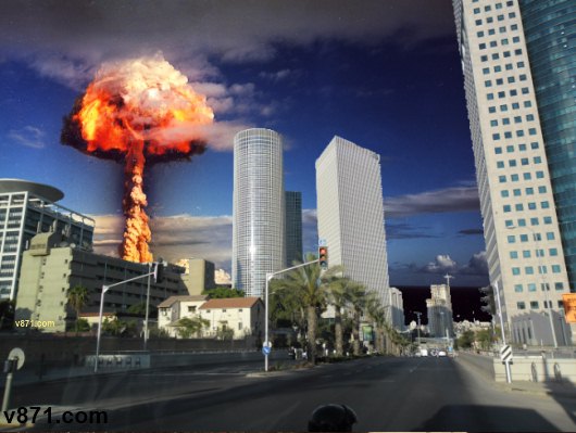 atom bomb tel aviv